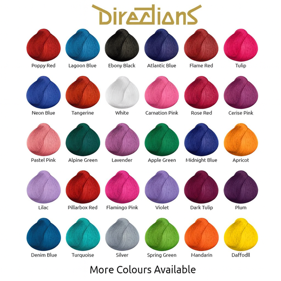 צבעי שיער לה ריצ' קרייזי קולור LA RICHE DIRECTIONS צבעים משוגעים