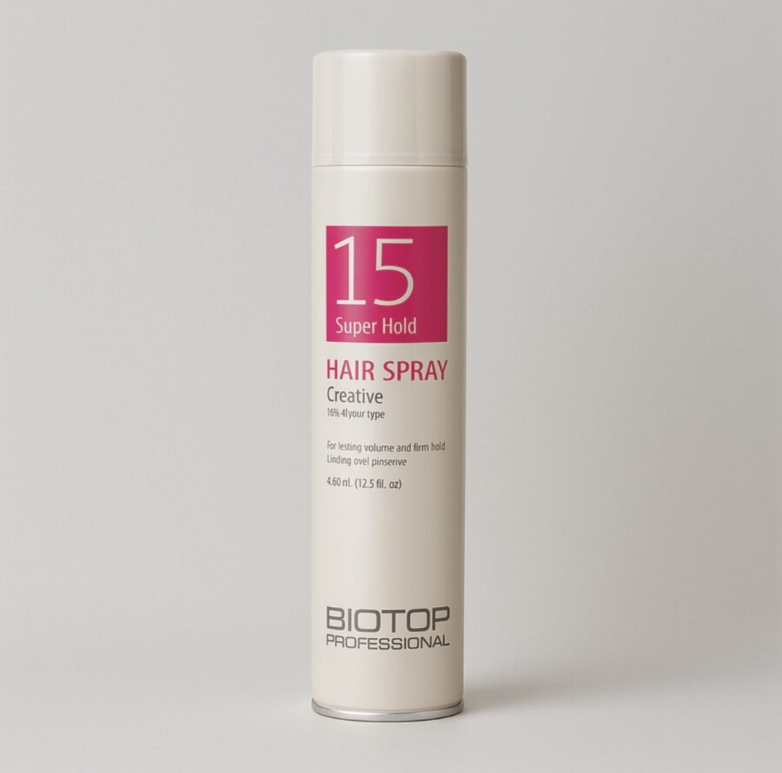 ספרי מקבע לשיער קיראייטב 15 ביוטופ 650 מ''ל - BIOTOP