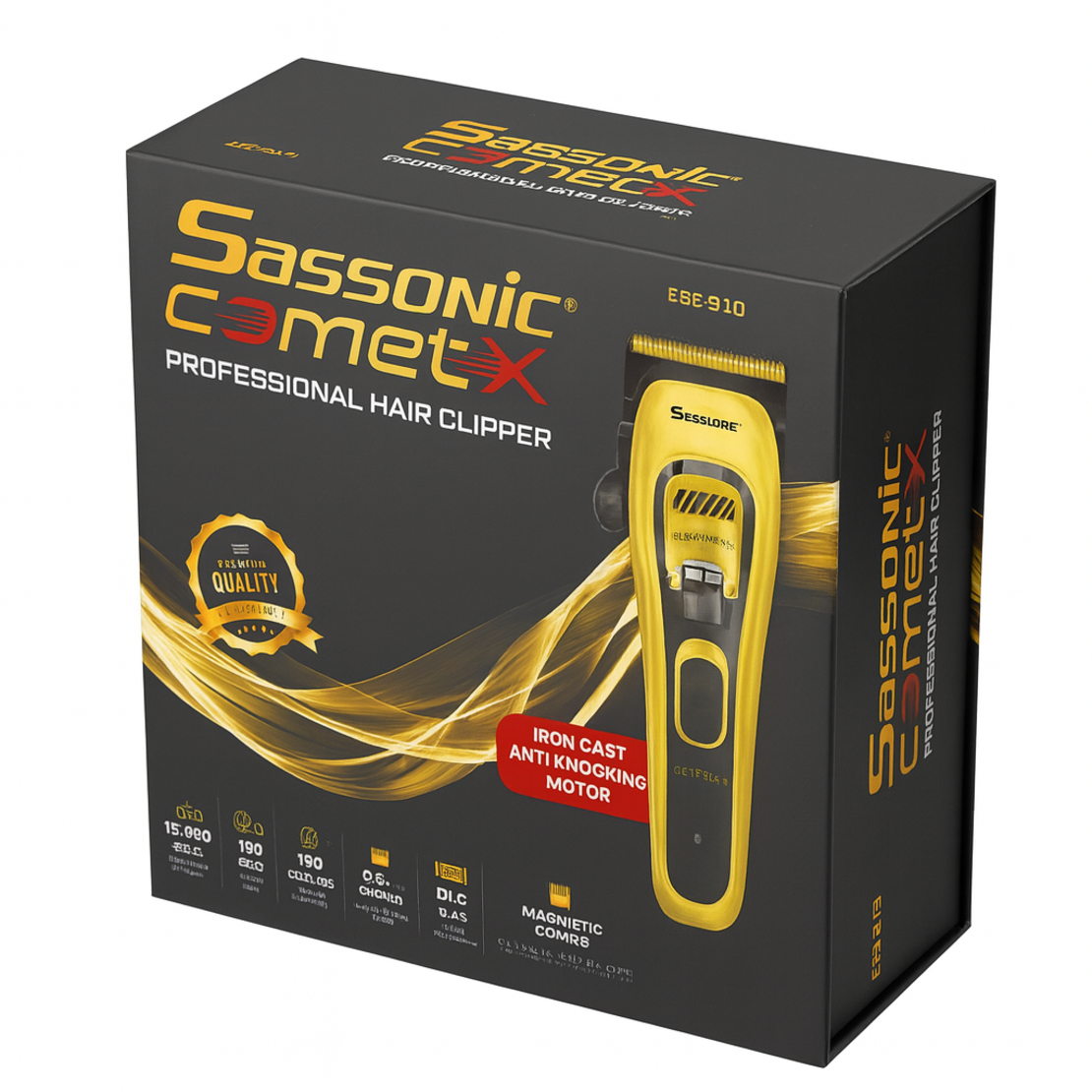מכונת תספורת ססוניק SASSONIC COMET X ESE-910