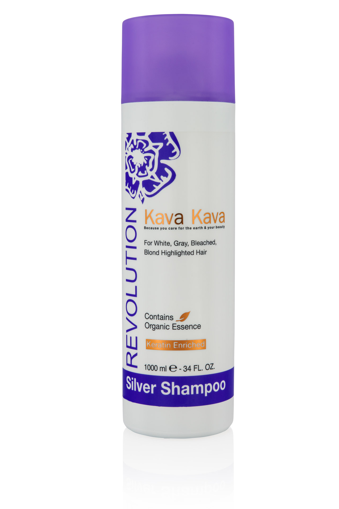 שמפו סילבר - קווה קווה KAVA KAVA  (1000ml)
