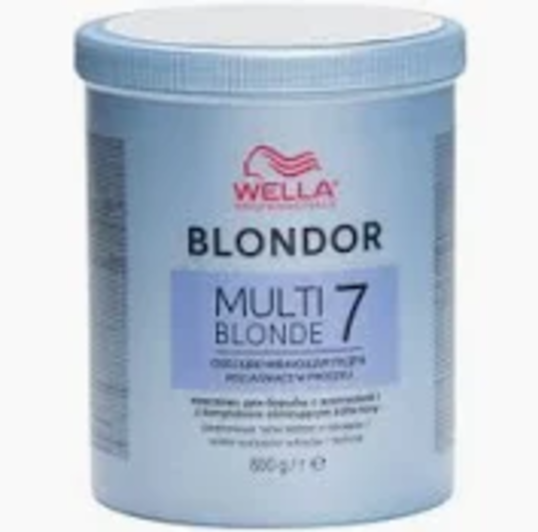אבקת הבהרה בלונדור וולה 7 טון - blondor multi blond 7 WELLA 800g