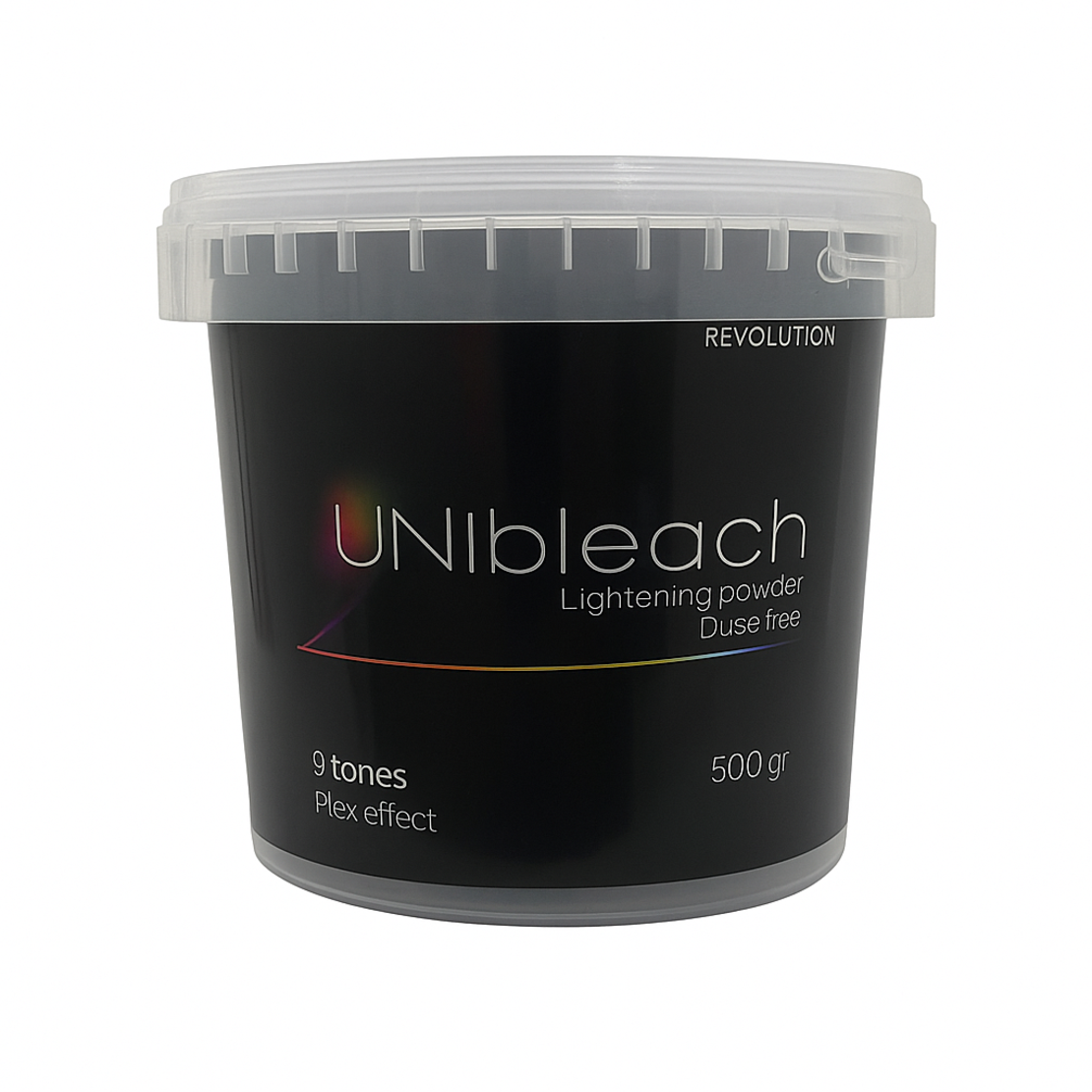 אבקת הבהרה כחולה\לבנה לשיער יוניבליצ 500 גרם – Revolution