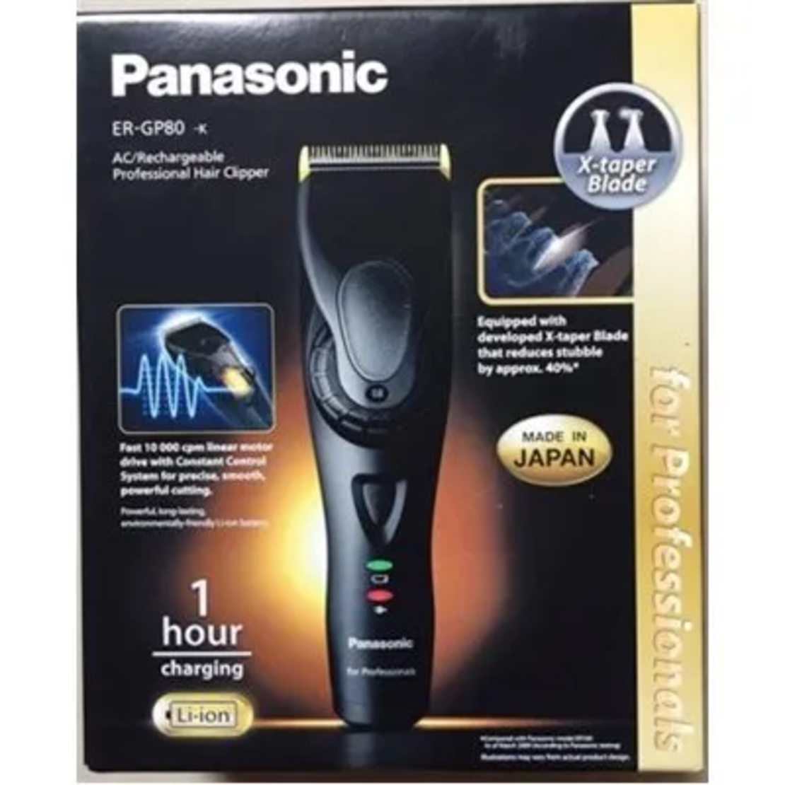 מכונת תספורת פנסוניק החדשה Panasonic -ER-GP80 k