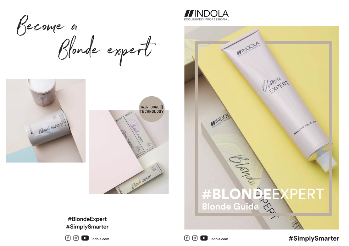 בלונד אקספרט צבע מבהיר אינדולה