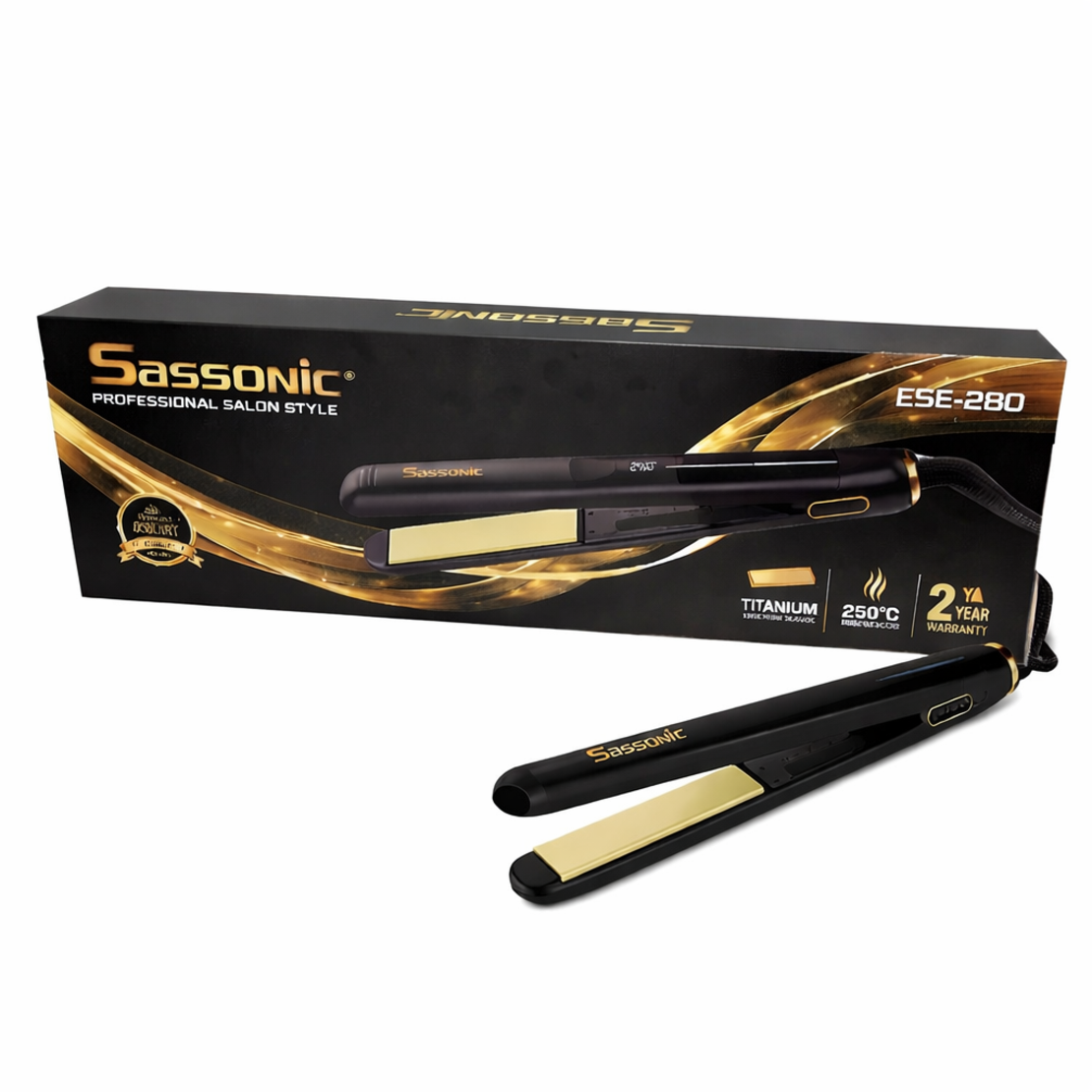 מחליק שיער ססוניק דגם - SASSONIC ESE-280