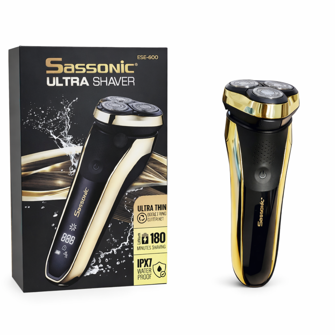 מכונת גילוח ססוניק דגם ESE 690 SASSONIC ססוניק