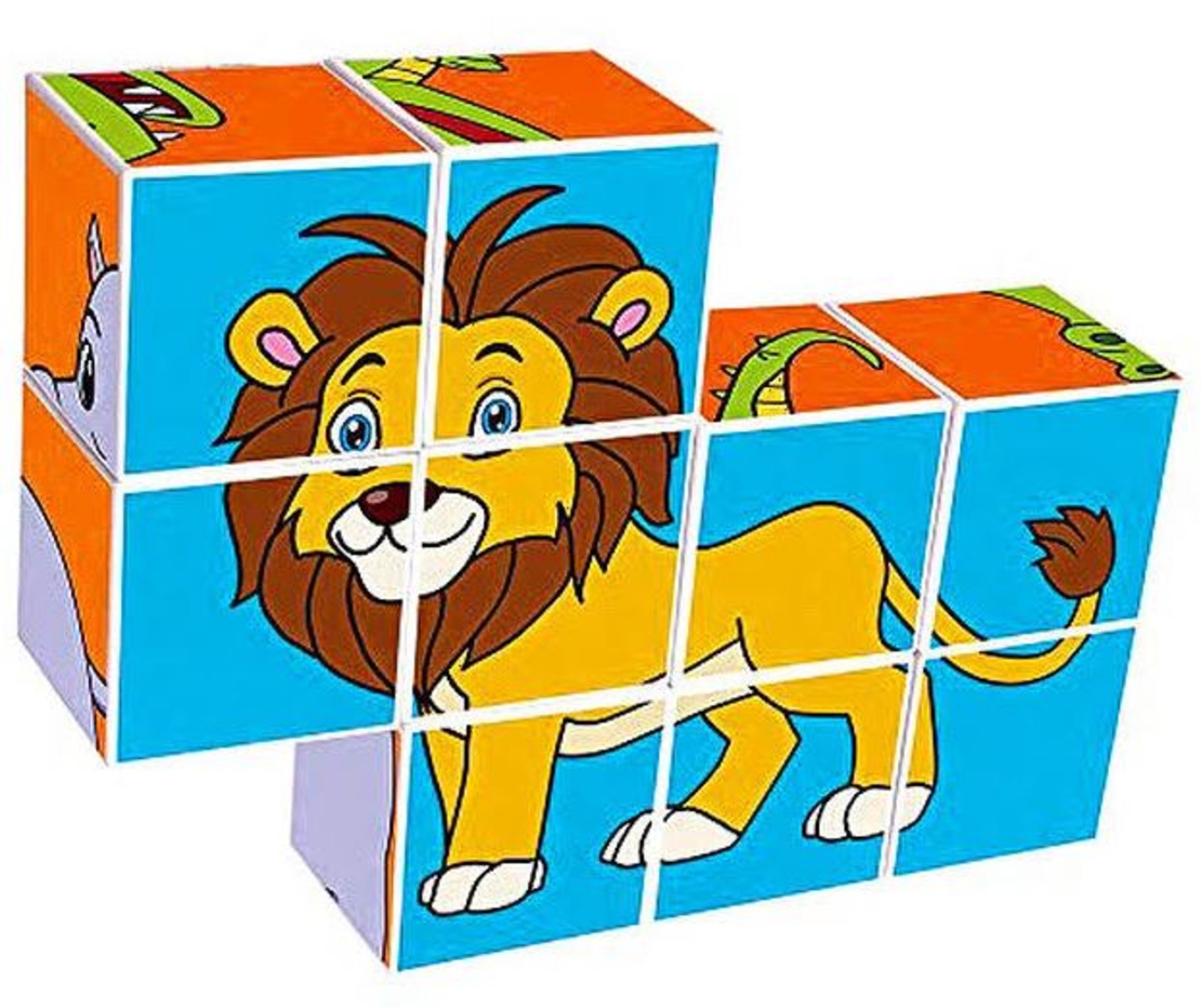 פאזל קוביות מגנט 9 חלקים