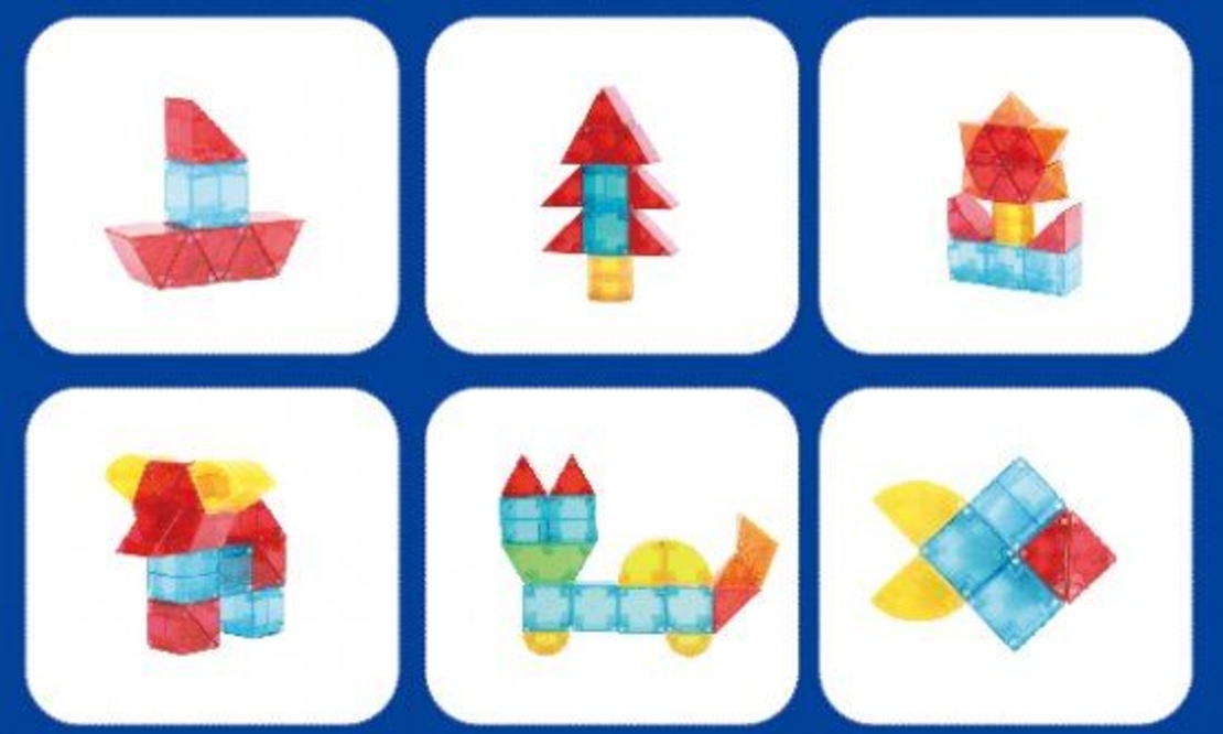 קוביות מגנט שקופות 24 חלקים (2.5cm)