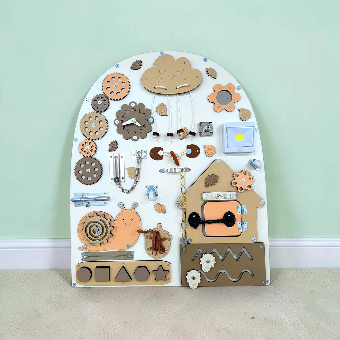 ביזיבורד ענק למוטוריקה עדינה