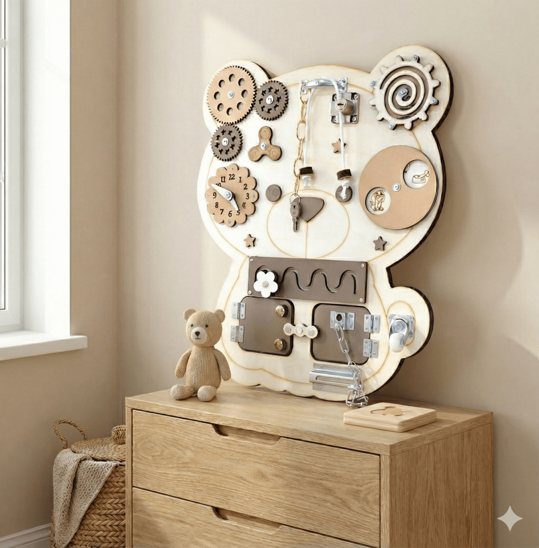 ביזי-דובי גוונים חומים