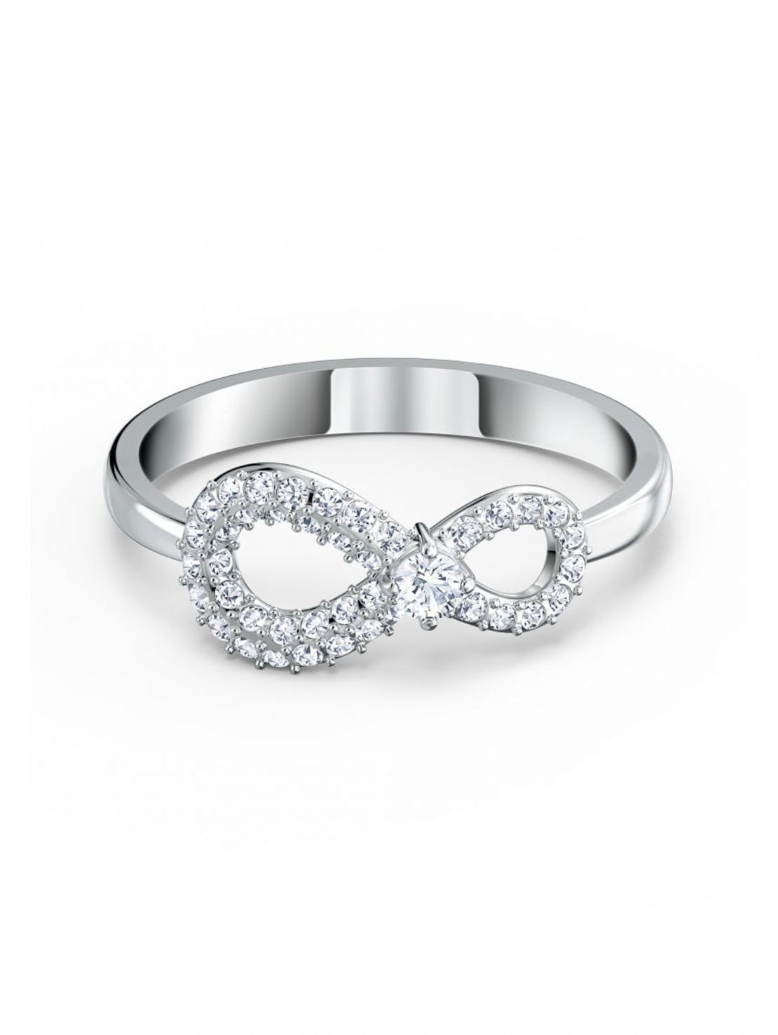 Silver SWAROVSKI infinity ring