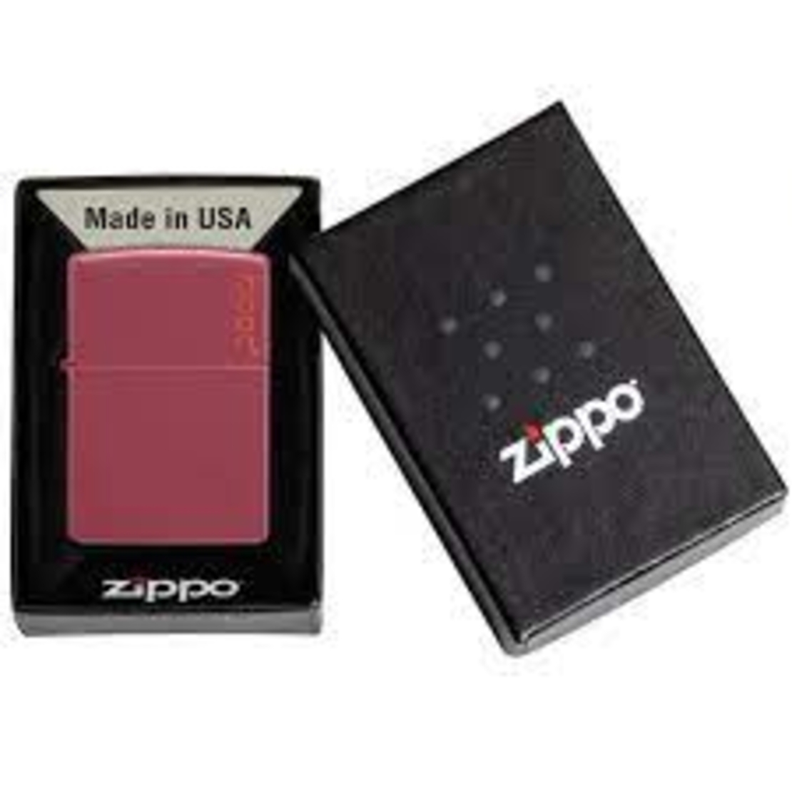 ZIPPO in matte fuchsia pink