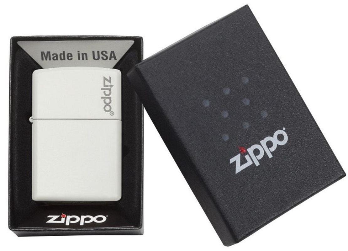 White ZIPPO