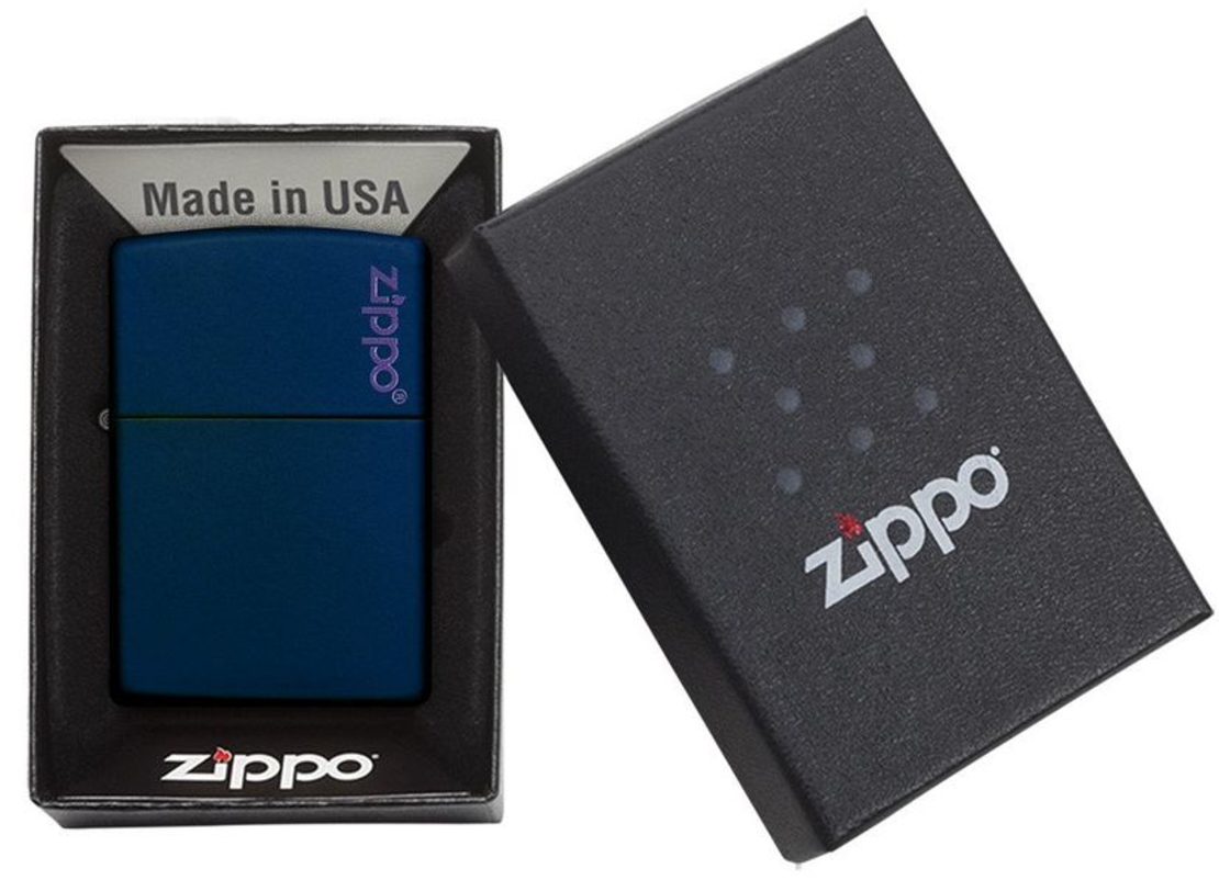 ZIPPO matte blue