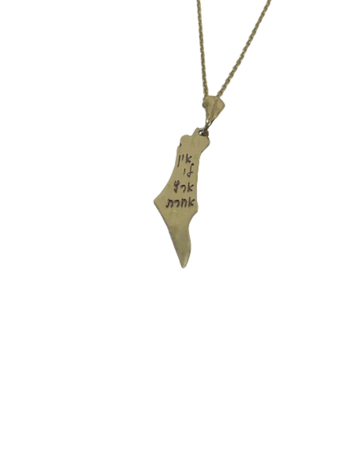 I have no other country pendant - 14K gold