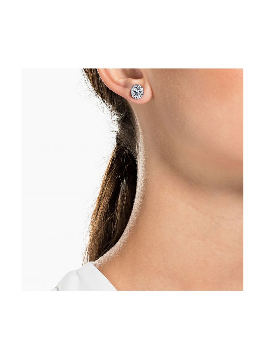 Stud earrings for women from SWAROVSKI ANGELIC collection model 1081942