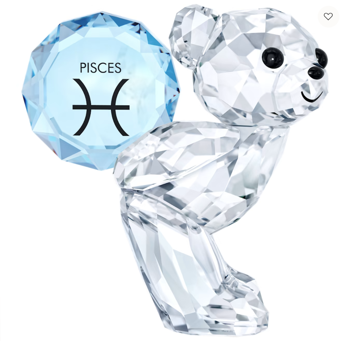 Kris Bear - Pisces -  Swarovski teddy bear