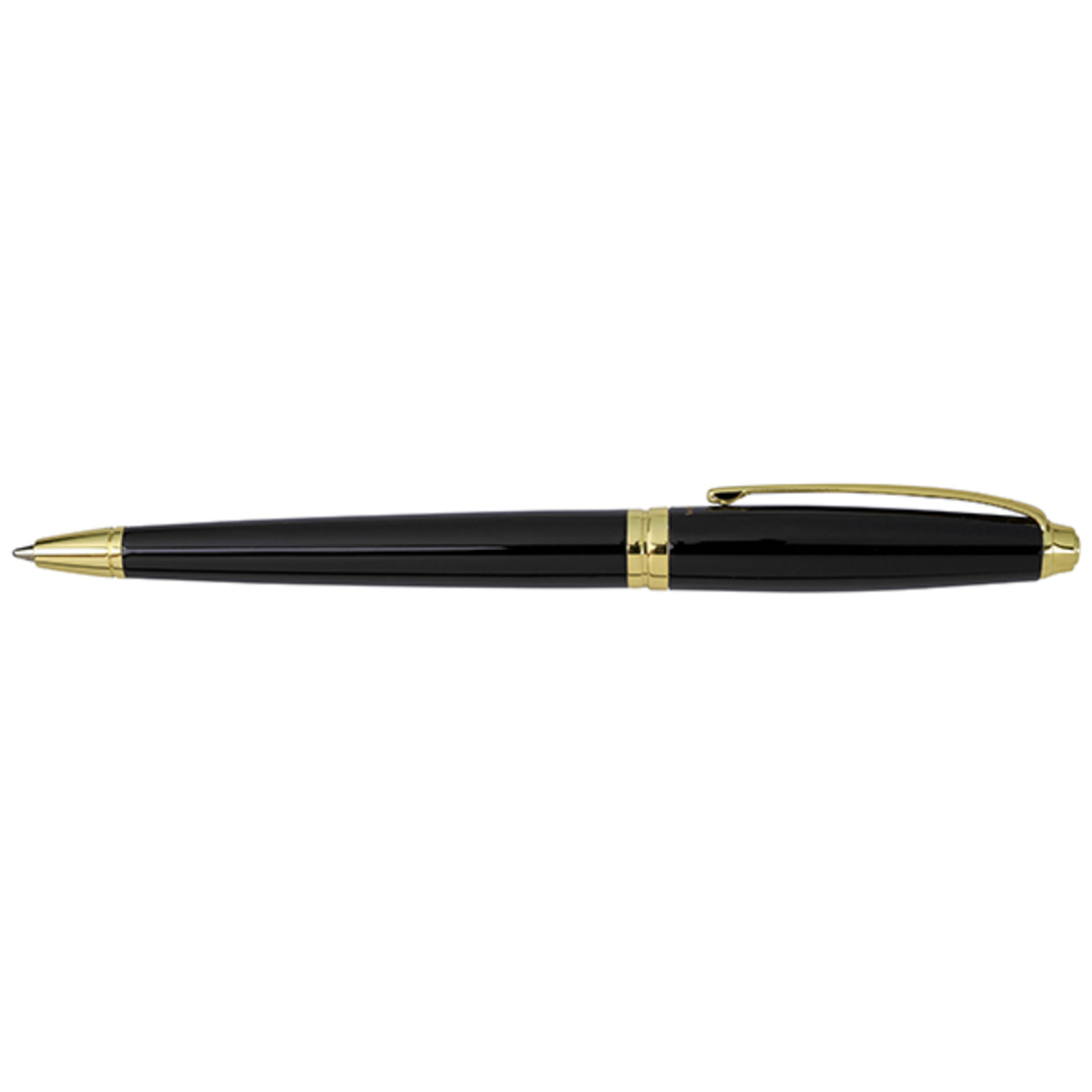 Ballpoint pen Regatta black gold clip