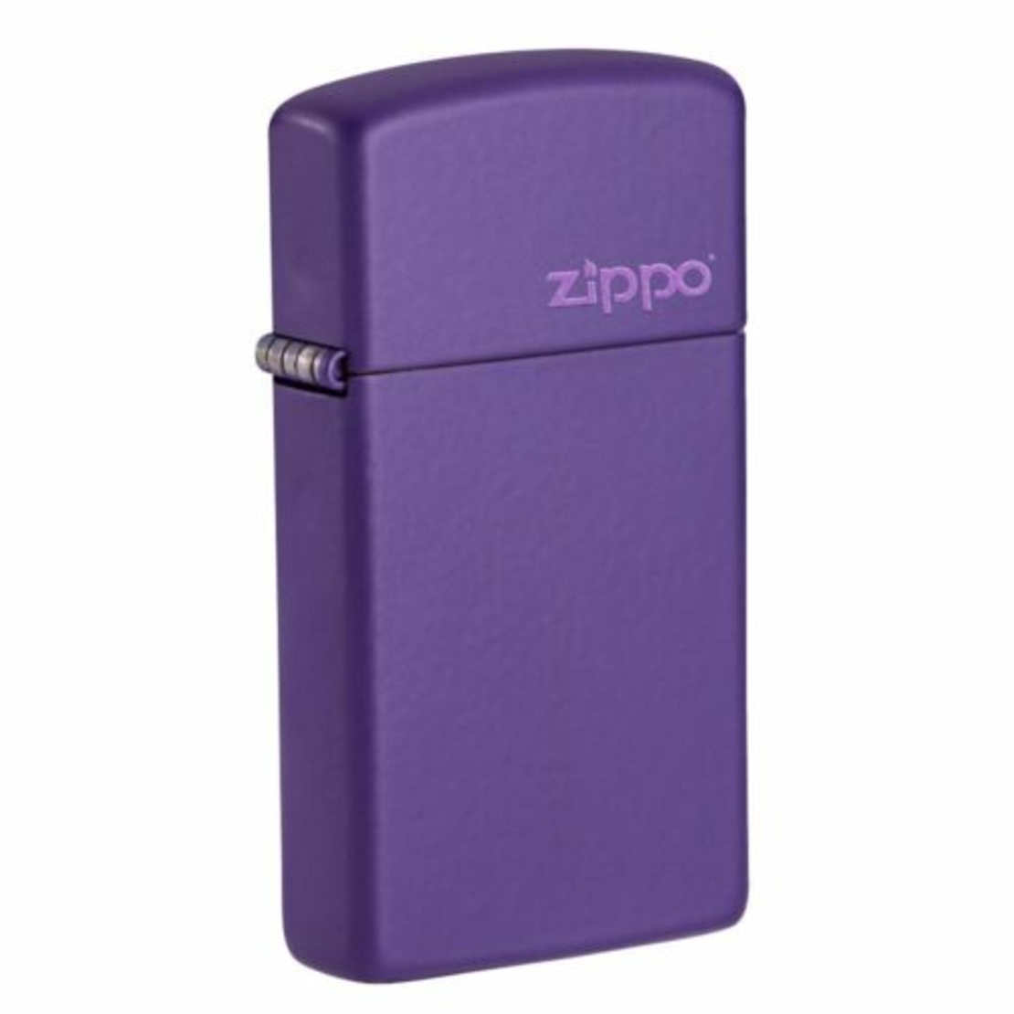 ZIPPO narrow matte purple