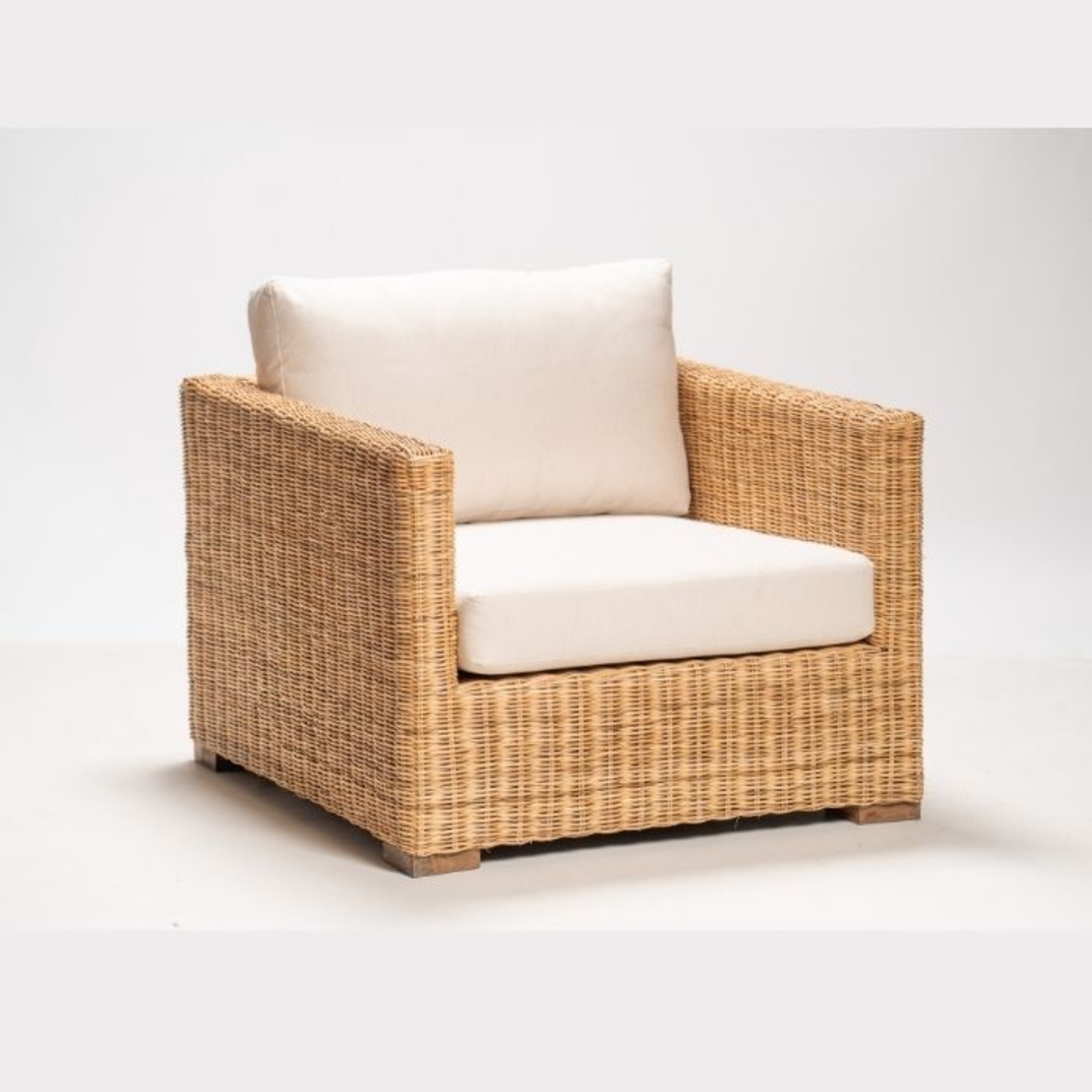 Paris כורסא מראטן טבעי