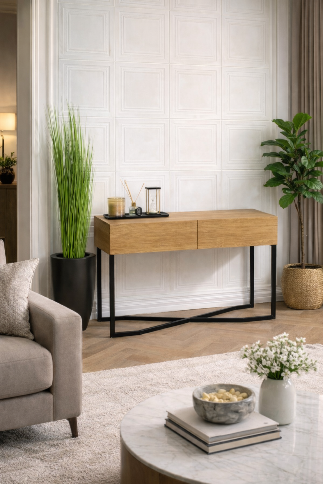 קונסולה עם מגירות 120 ס