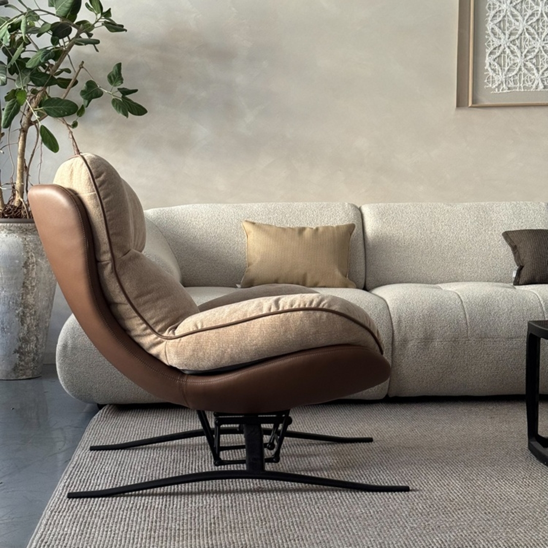 כורסא נדנדה לארי בד בז