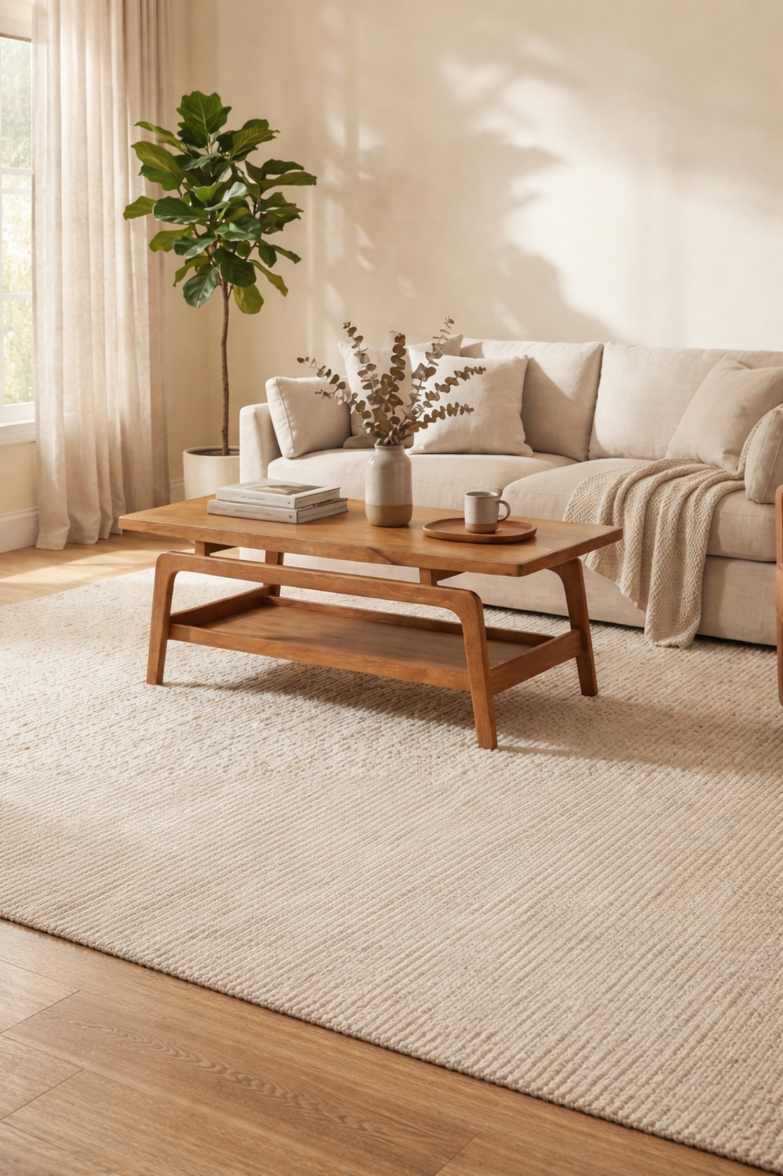 שולחן סלון מעץ מנגו בעיצוב מודרני – 1699