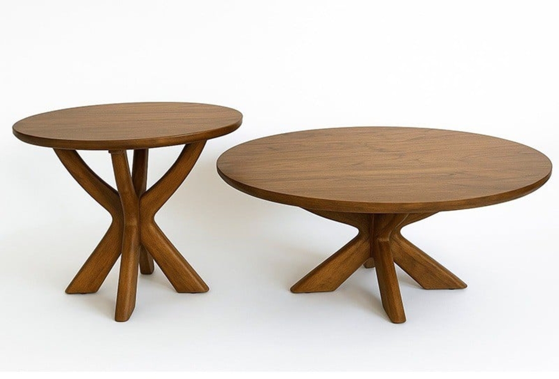 סט שולחנות סלון דגם 