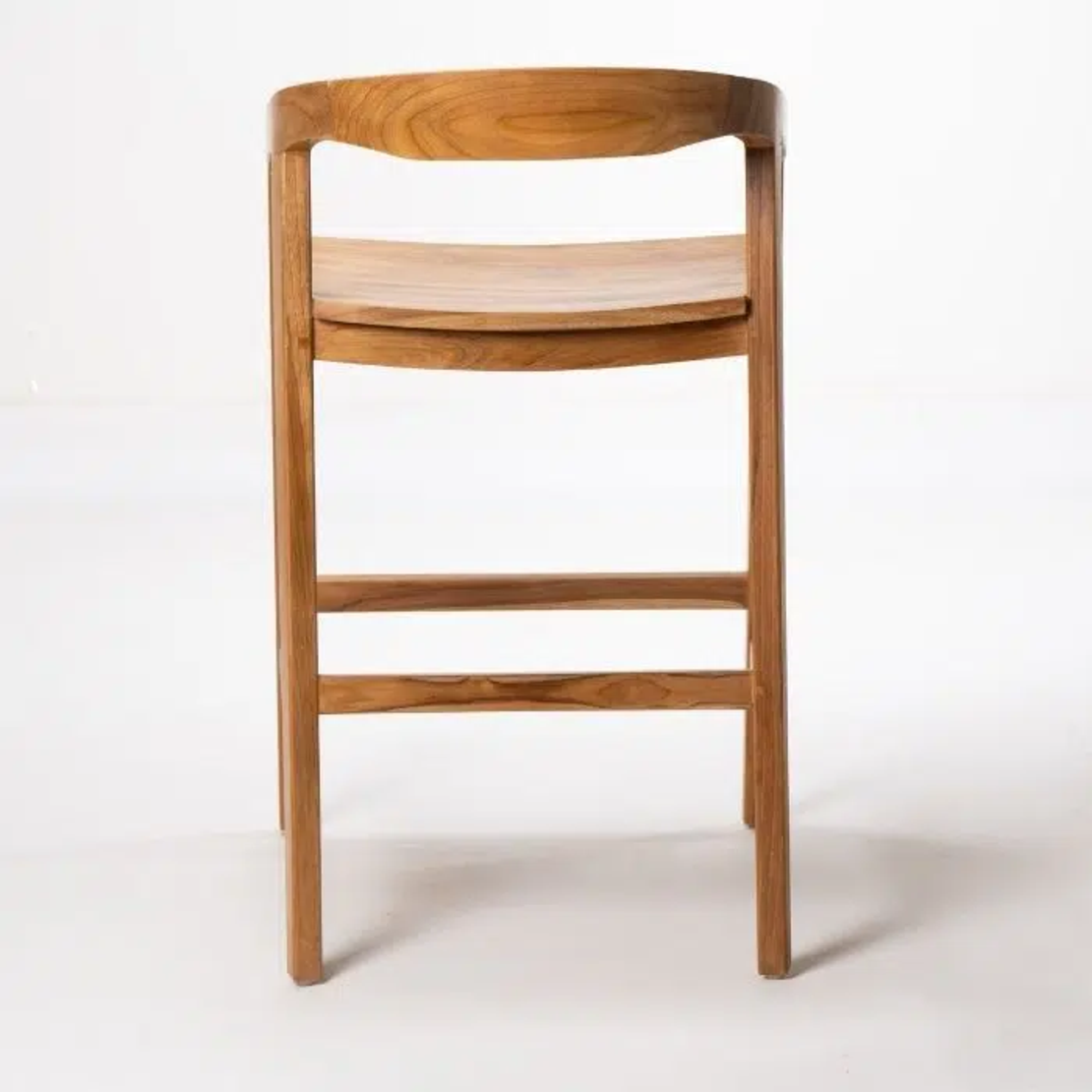 Sally כסא בר מעץ טיק