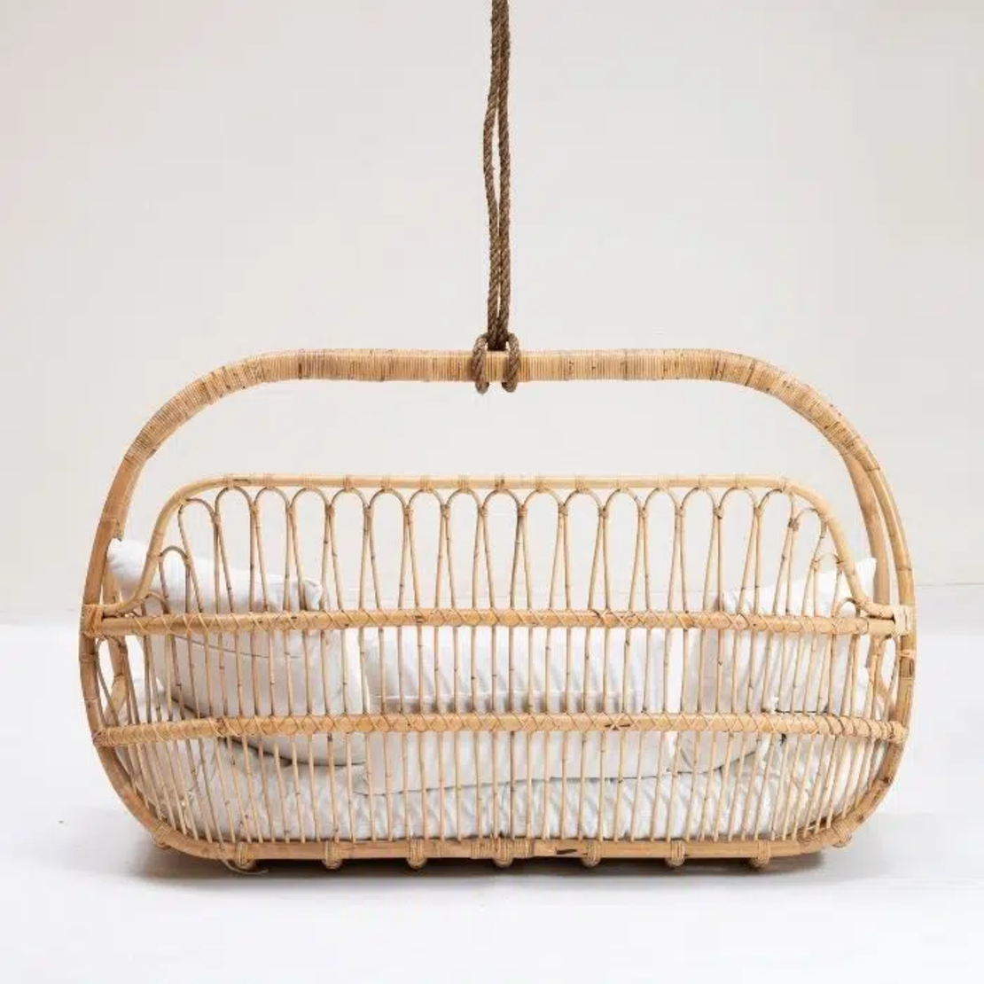 Dagmar נדנדה זוגית לתלייה מבמבוק