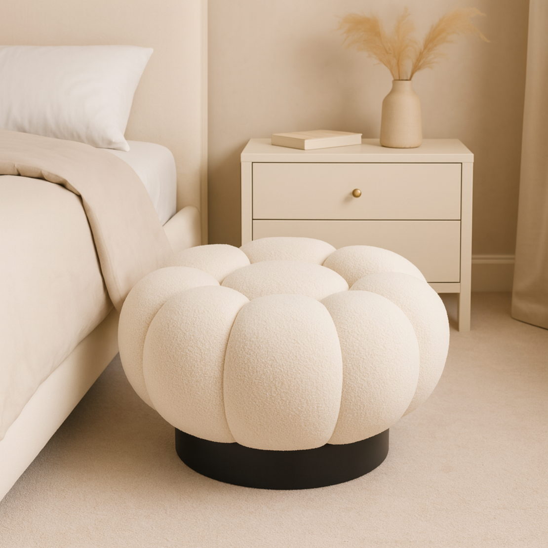 הדום בצורת פרח צבע אופוויט