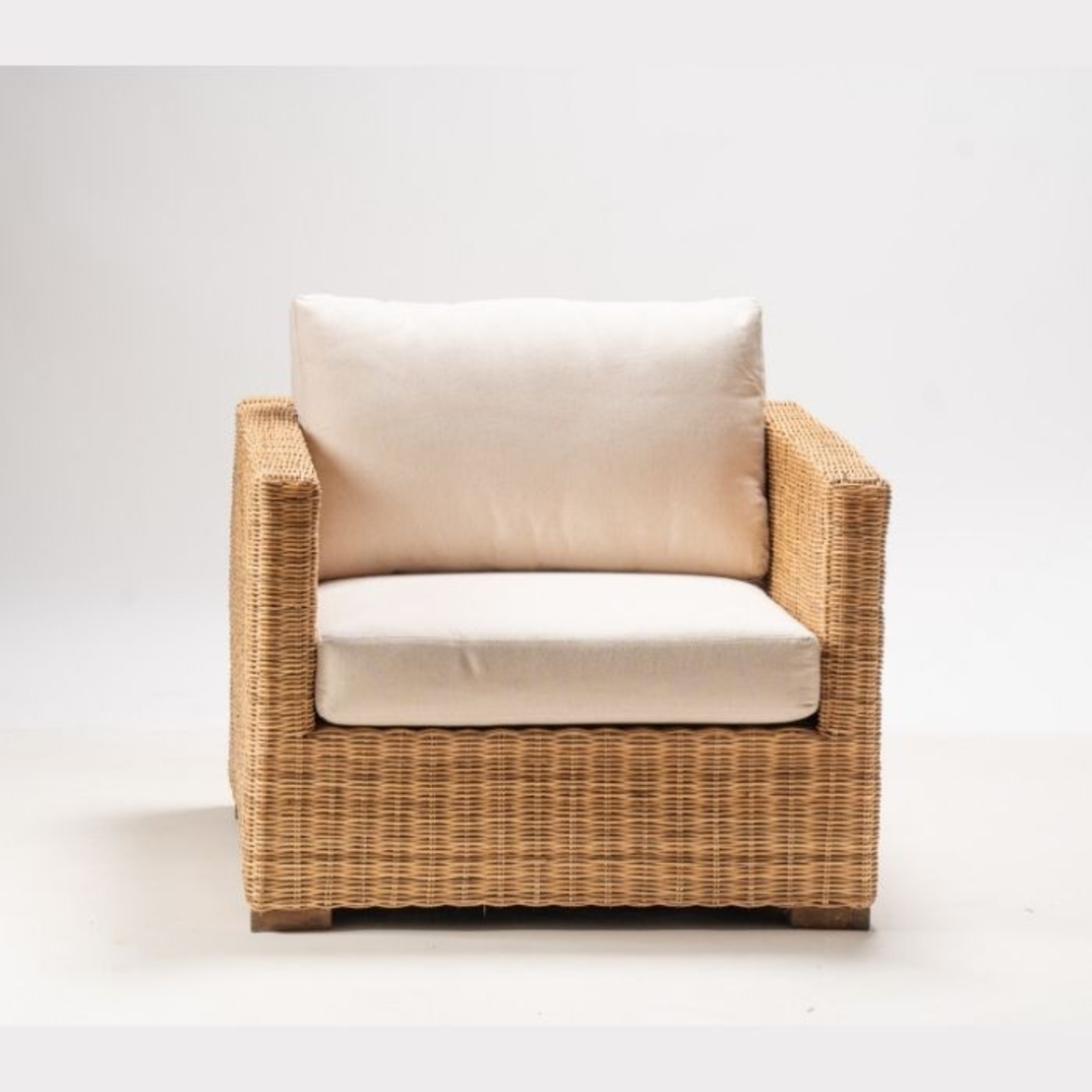 Paris כורסא מראטן טבעי