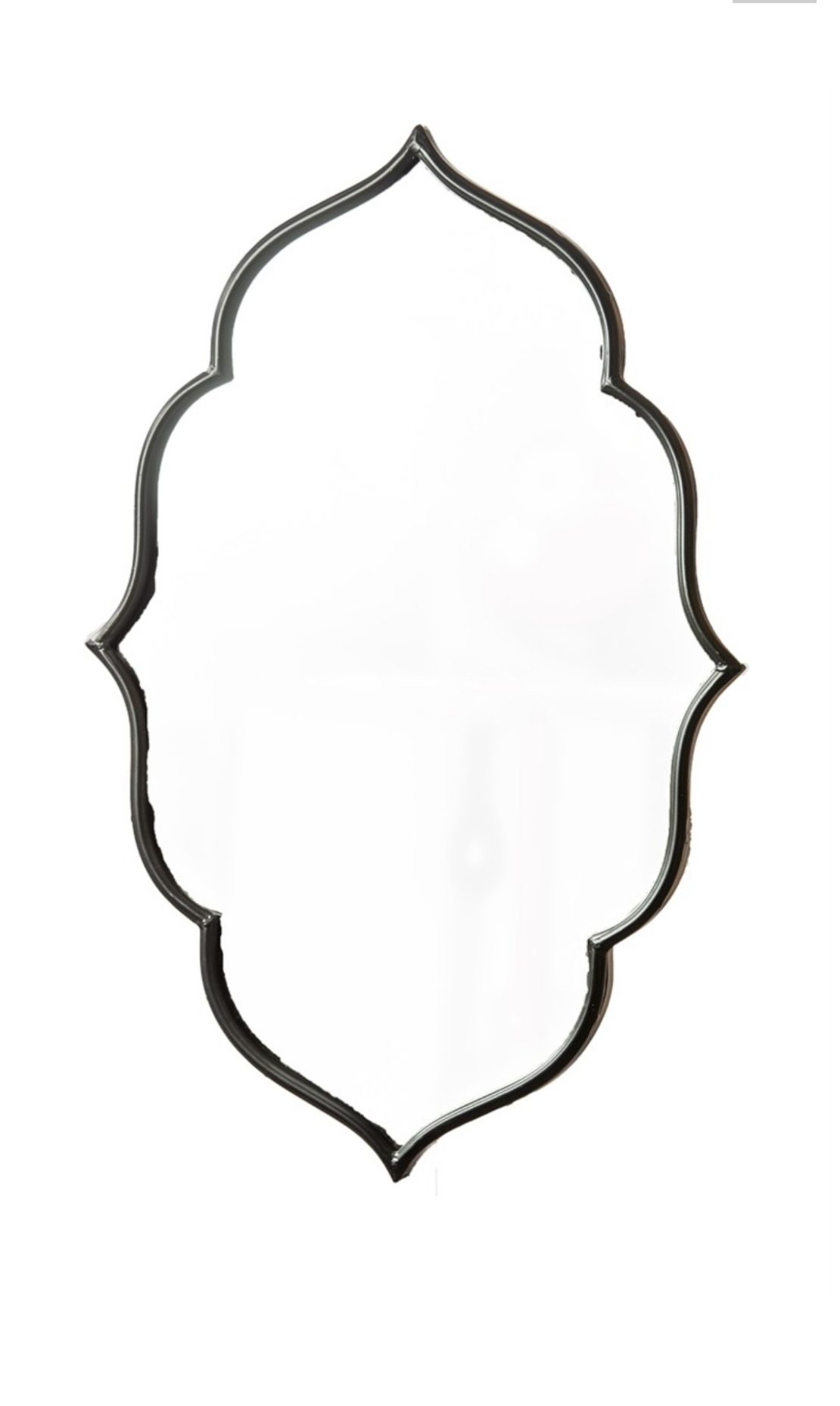 מראה ברזל פרובנס גודל 51/81