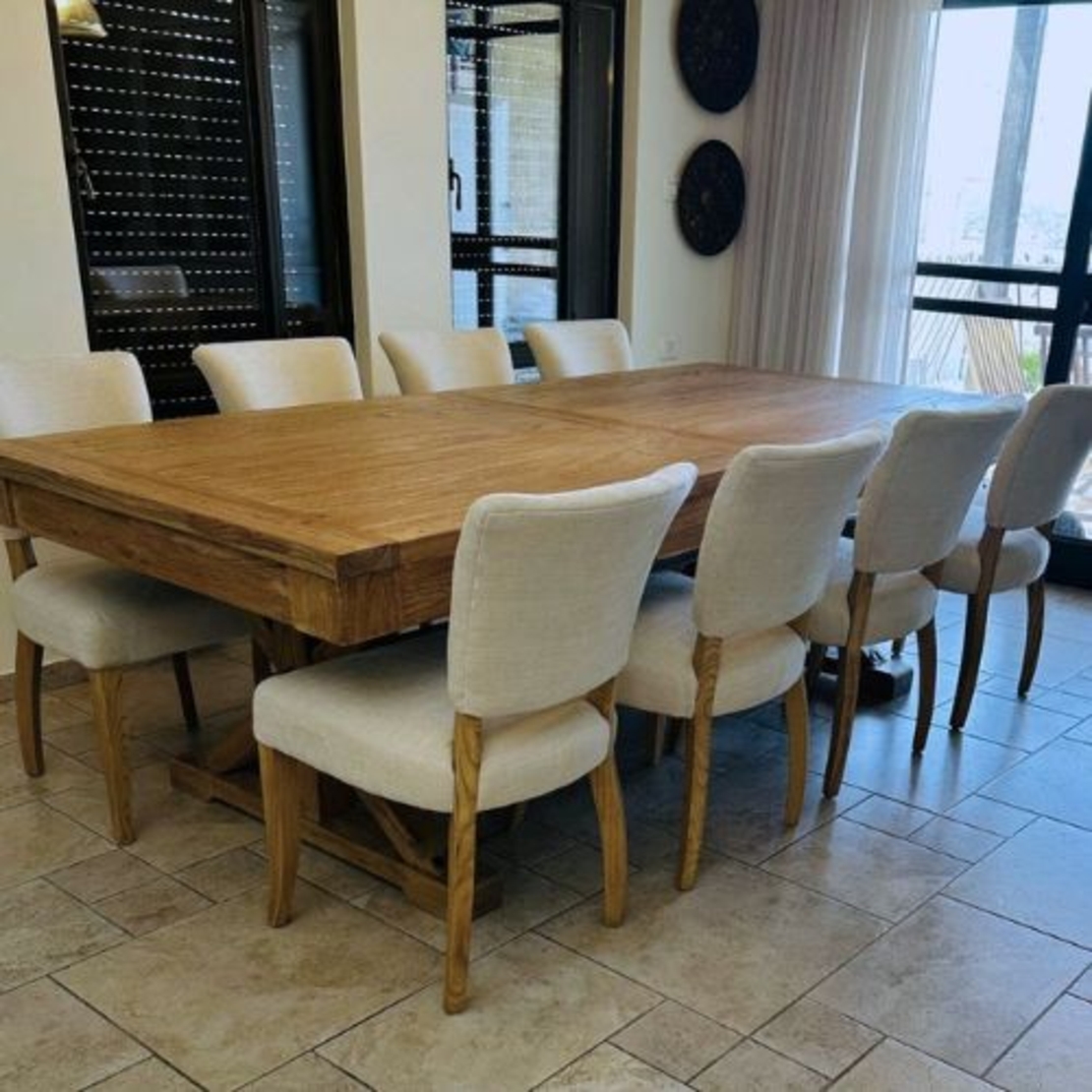 Malawi שולחן אוכל רגל איקס 200 ס