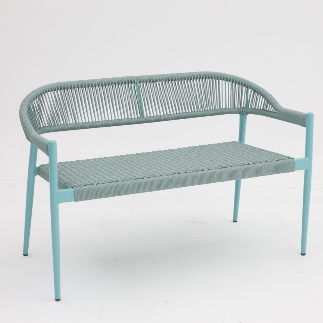 Lounge ספסל אלומיניום תכלת