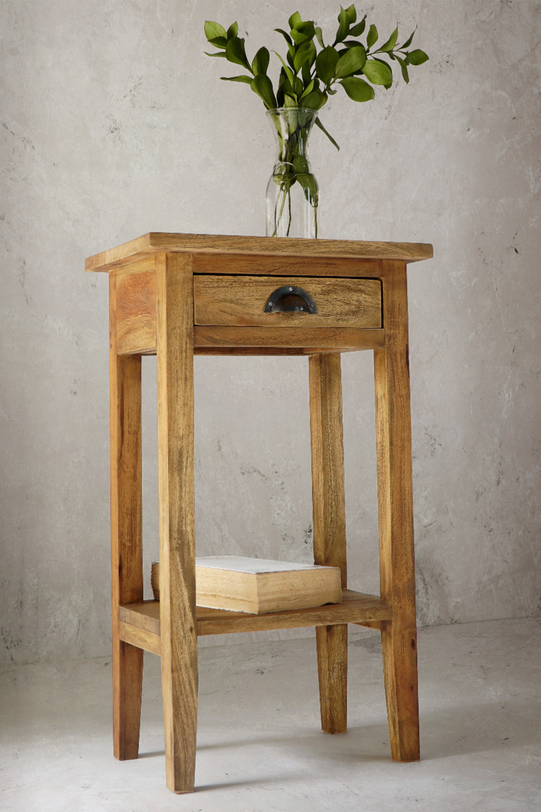 שידה קטנה מעץ מנגו – דגם סאמי