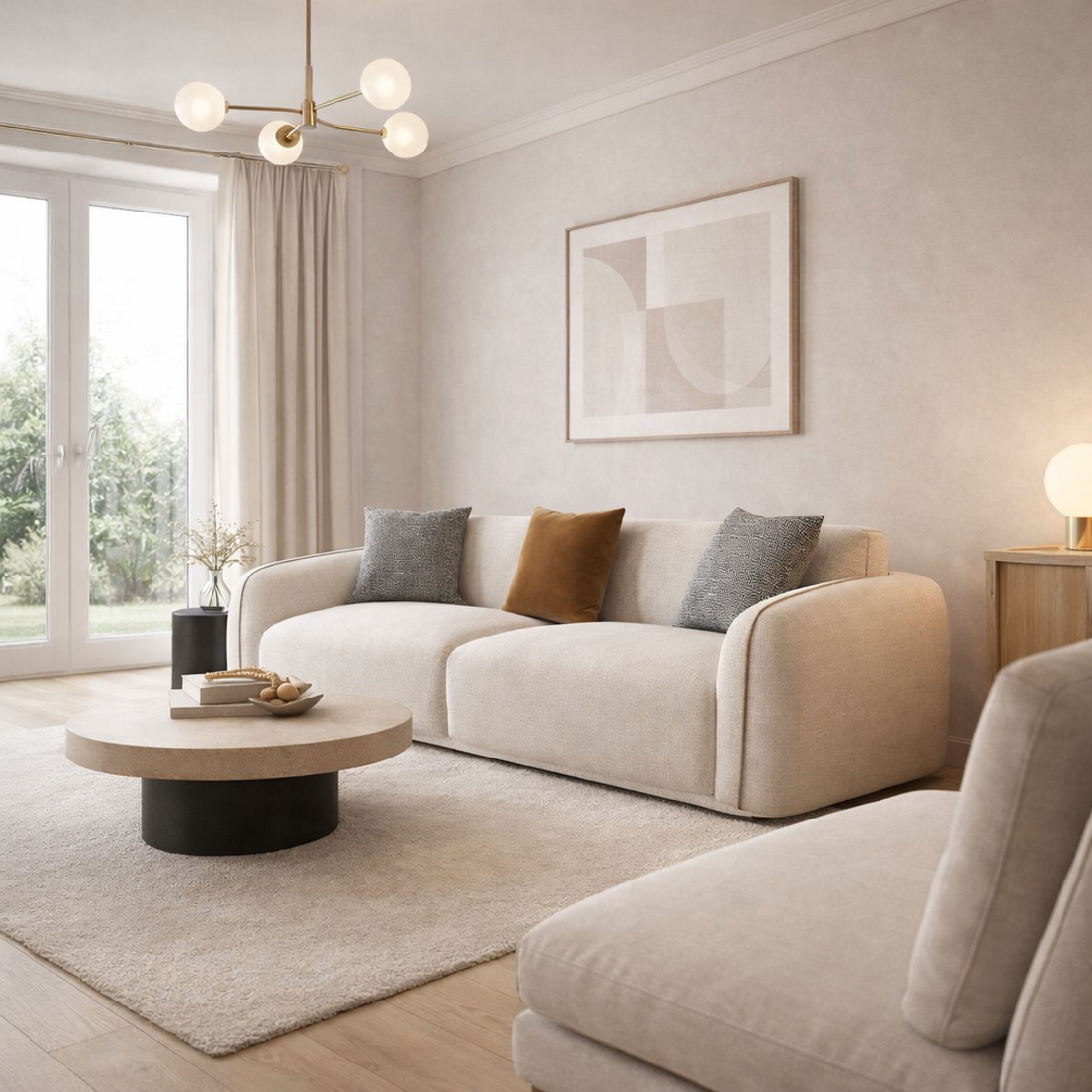 ספת פרנקו 233 מעוצבת בד ארוג – מראה יוקרתי ונוחות מקסימלית