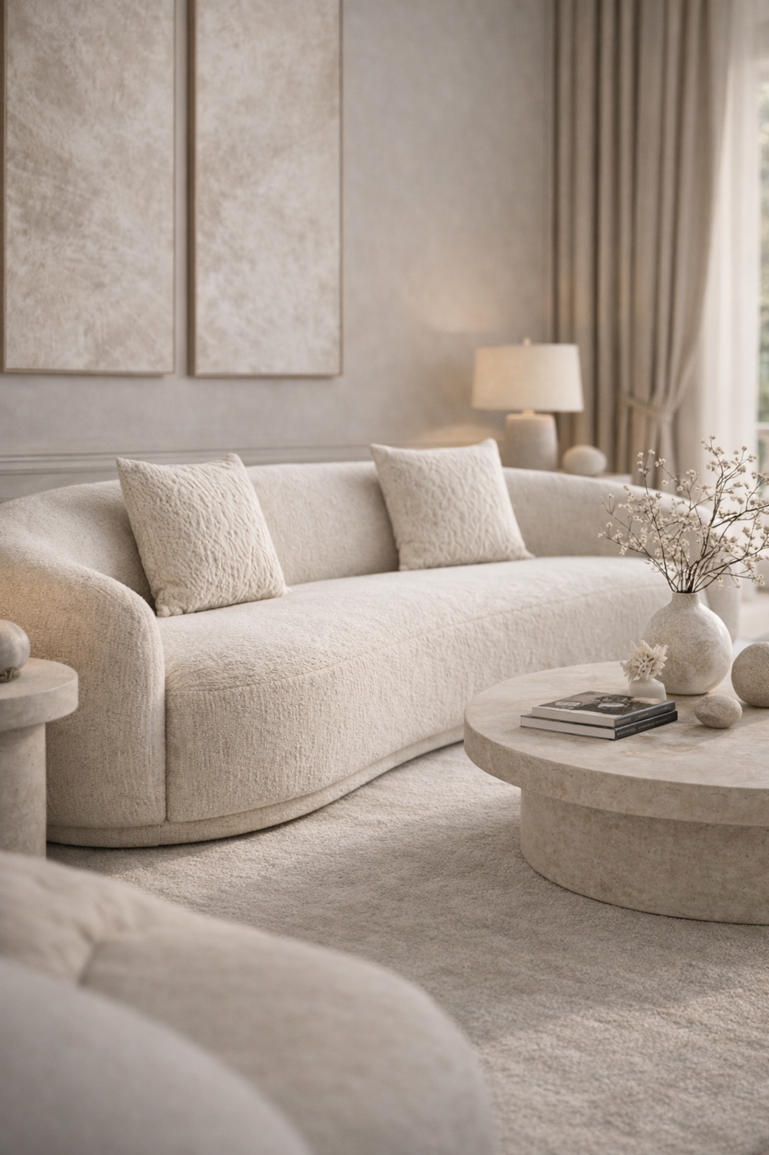 ספה 4 מושבים מעוצבת דגם לאופרד – בד ארוג יוקרתי