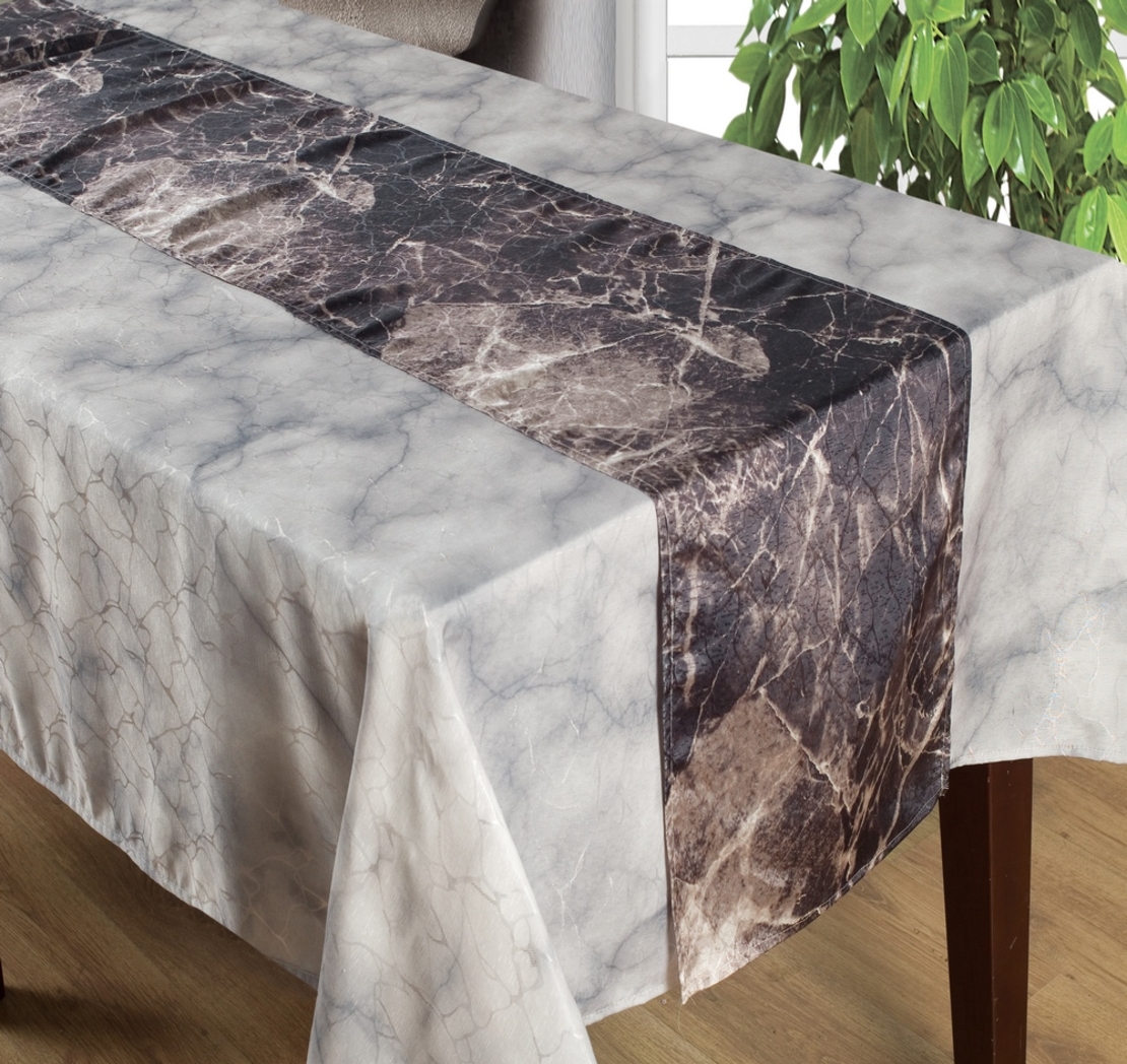 סט מפה + ראנר MARBLE דגם 1907