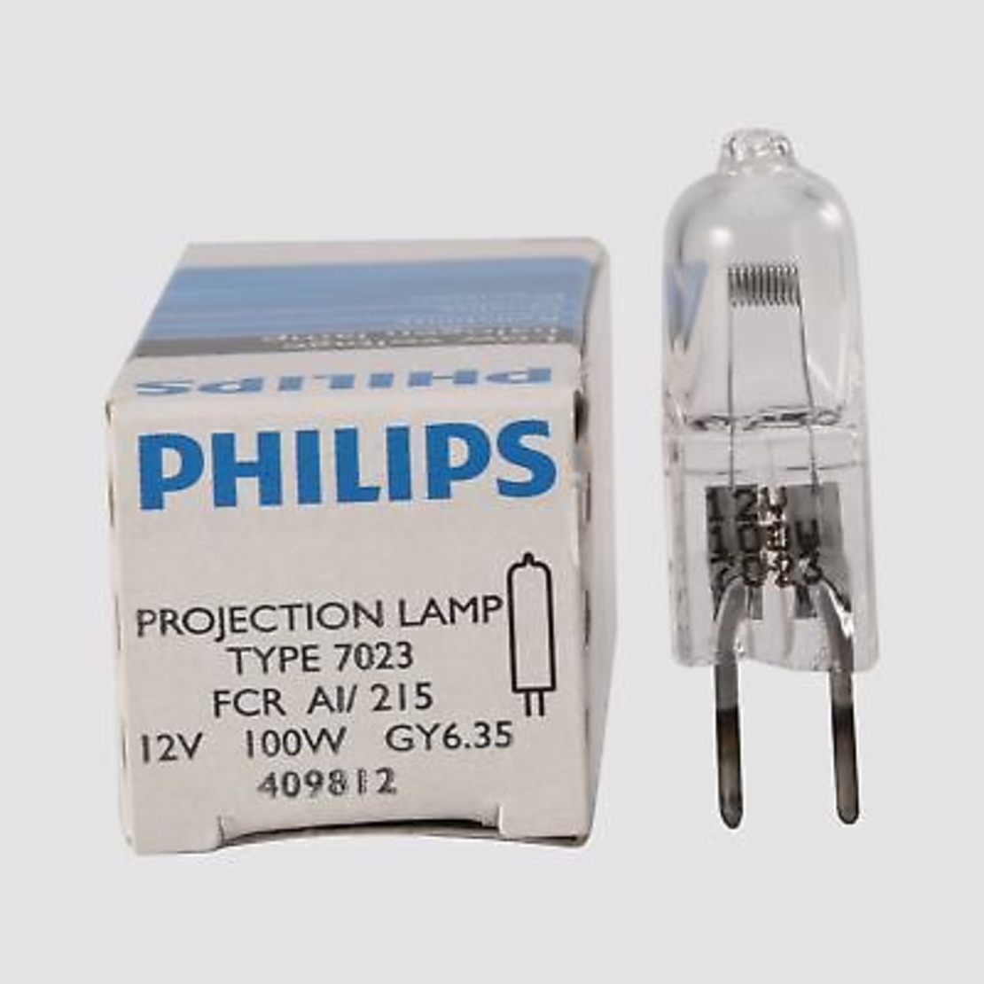 נורת הלוגן פינים  PHILIPS 7023 100W 12V  FCR