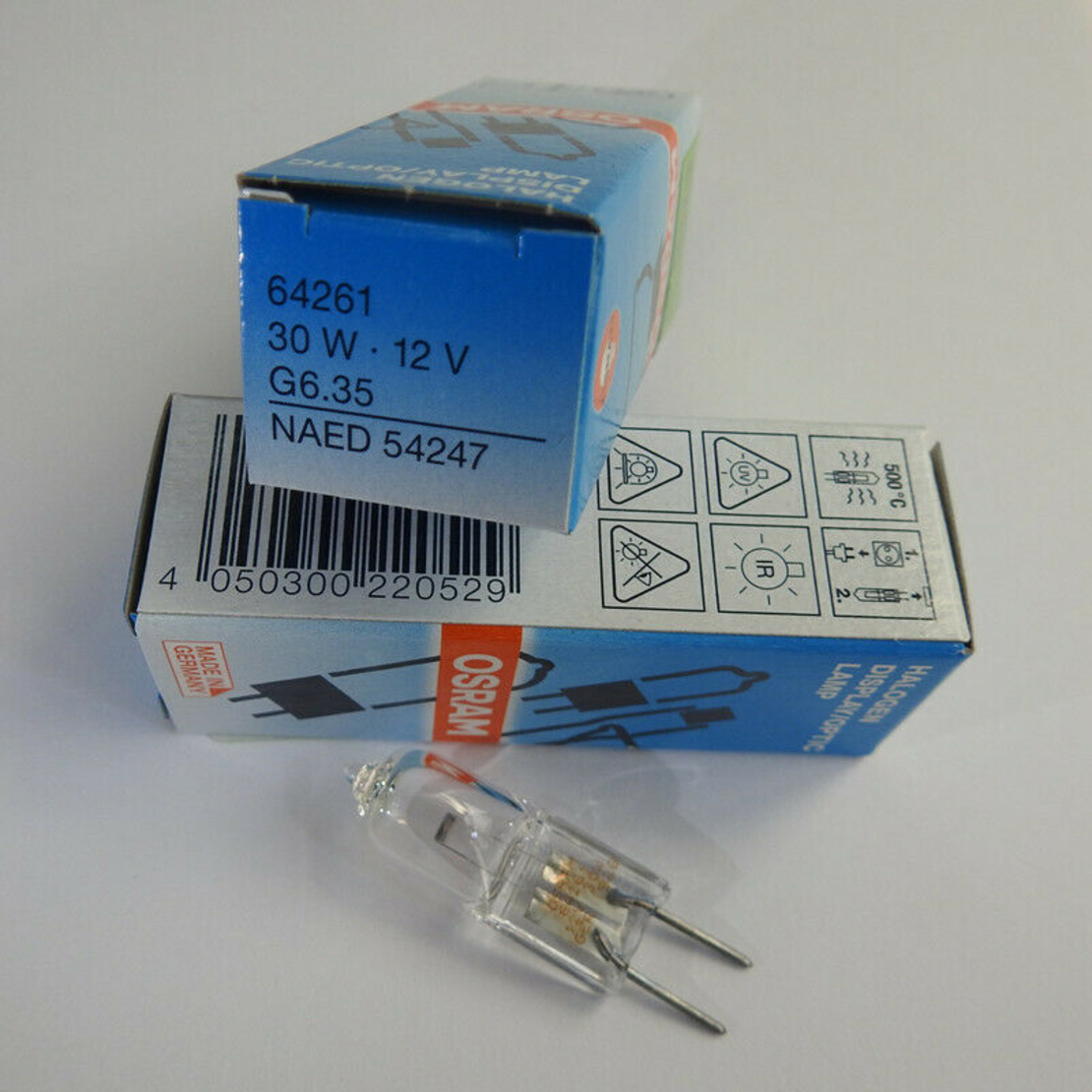 נורת הלוגן 64261 12V 30W Osram