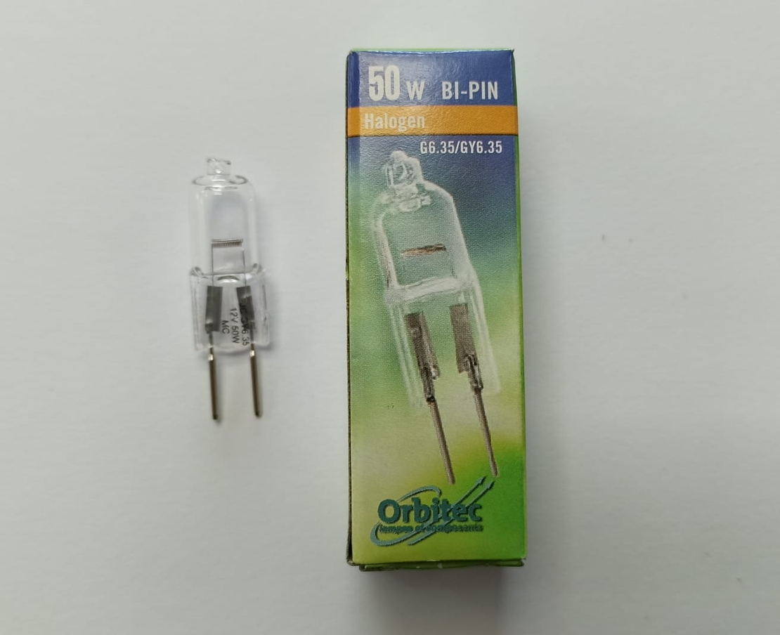 נורת הלוגן פינים 50W 12V