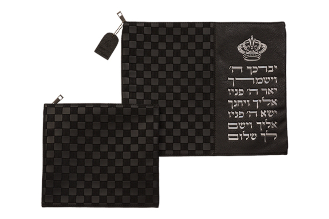 כיסויי טלית תפילין דמוי עור 