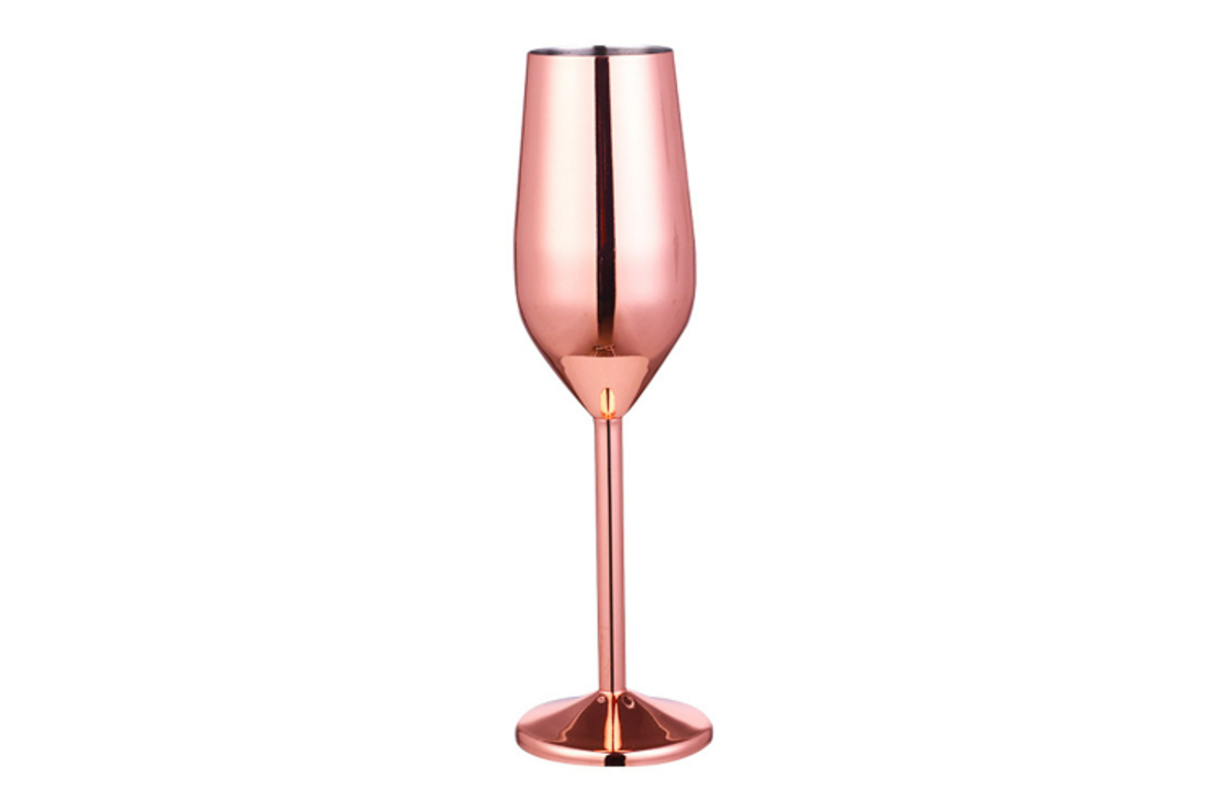 כוס שמפניה ROSE GOLD
