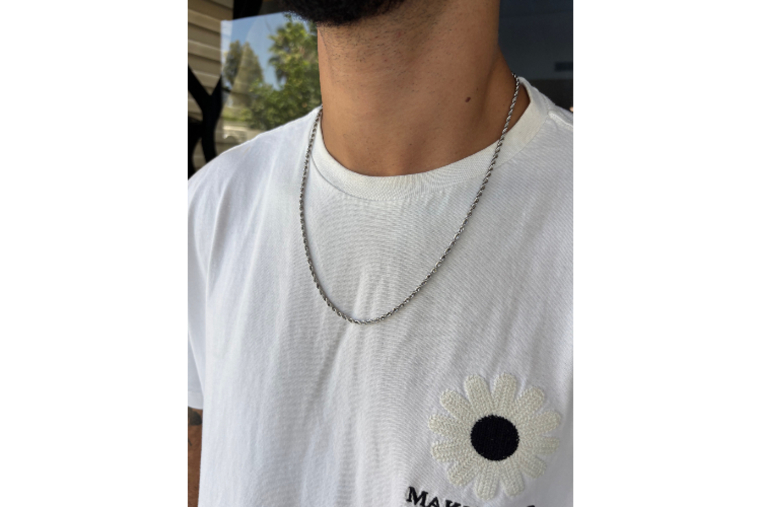 שרשרת חבל לגבר