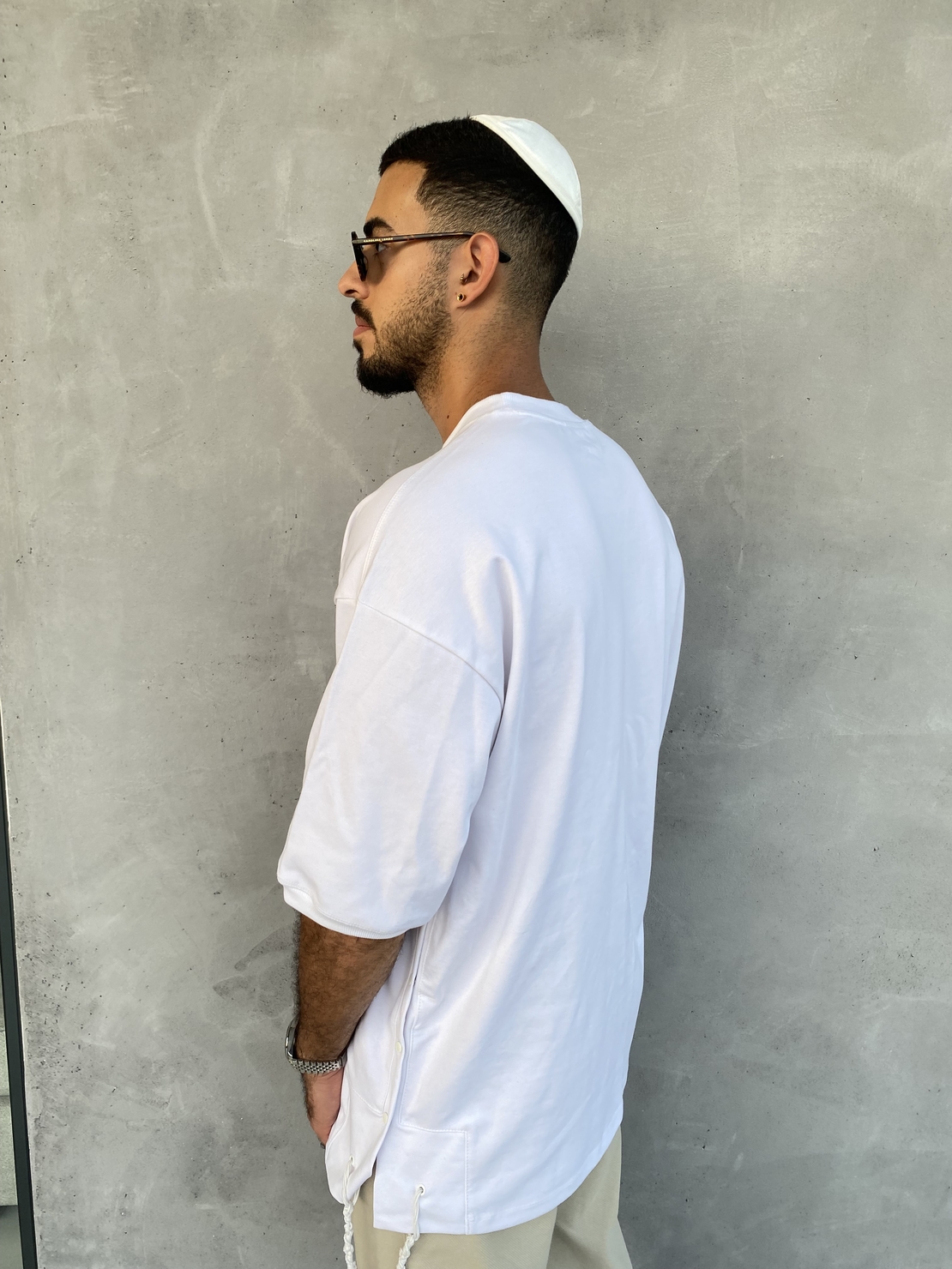 Beresheet2 - חולצת ציצית מהודרת דגם בייסיק