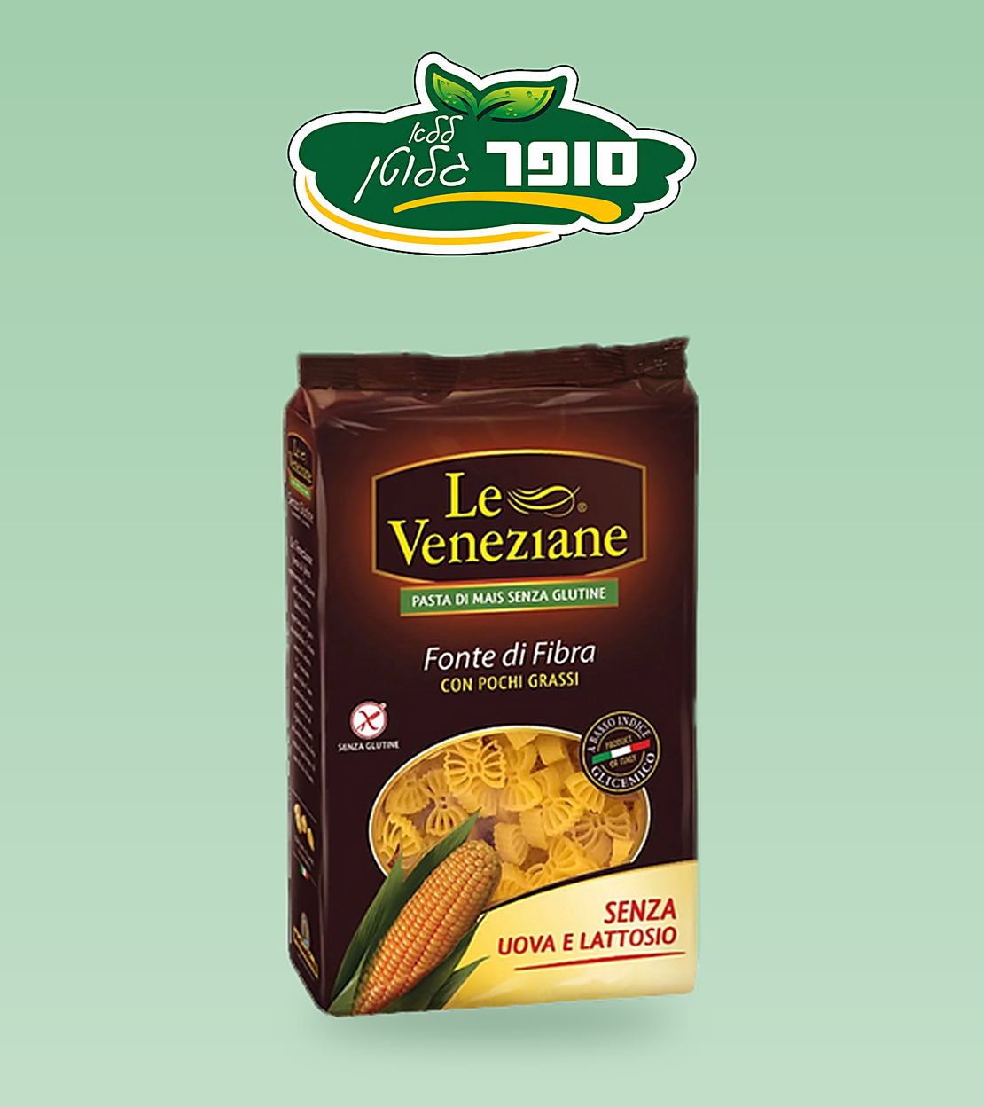 פסטה פארפלה ללא גלוטן - Le Veneziane