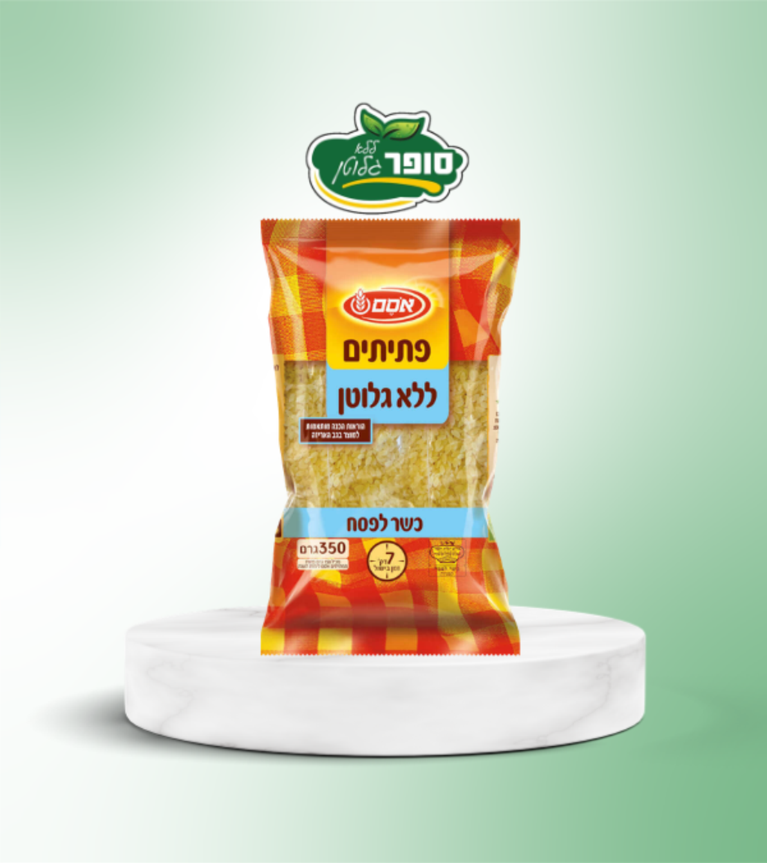 פתיתים ללא גלוטן כשל''פ - אסם