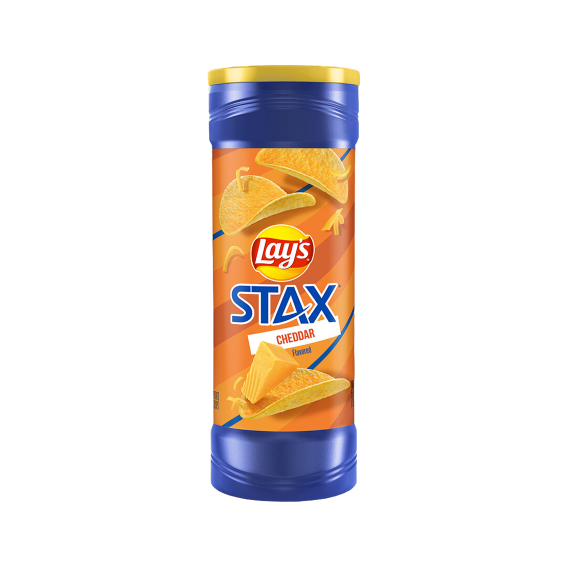 חטיף תפוח אדמה עם תיבול בטעם גבינת צ'דר stax