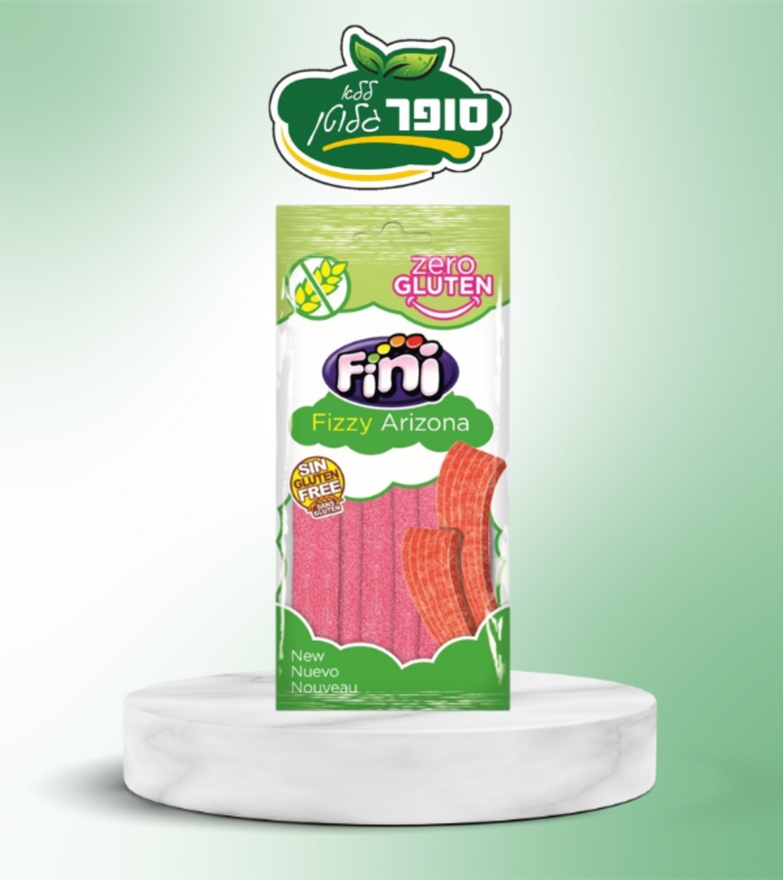 חמצוצים בטעם תות שדה (Fini)